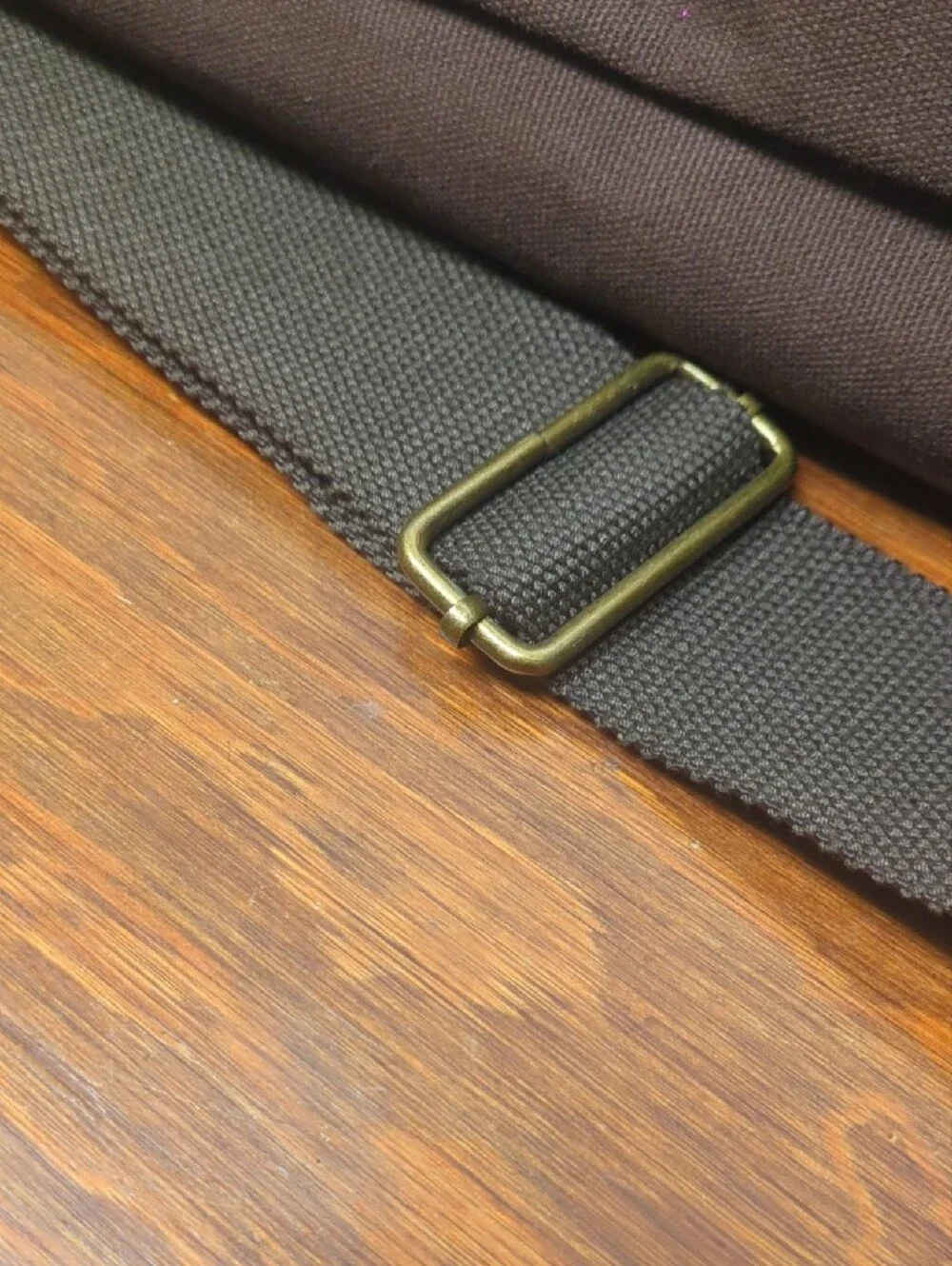 Levi's Two-Tone Tan and Dark Brown Canvas Lap Top Messenger Bag Sutherland II